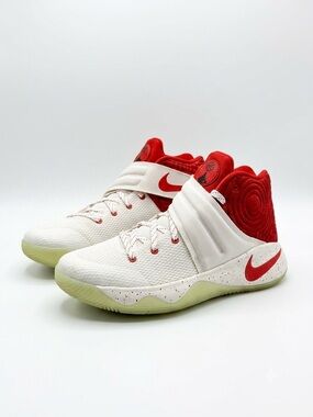 Nike Kyrie 2 Easter 2016 White Red Floral High-Top Sneakers Fits Woman 8 US